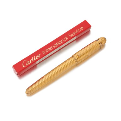 View full screen - View 1 of Lot 169. CARTIER | BALLPOINT 'PASHA DE CARTIER' (PENNA 'PASHA DE CARTIER').