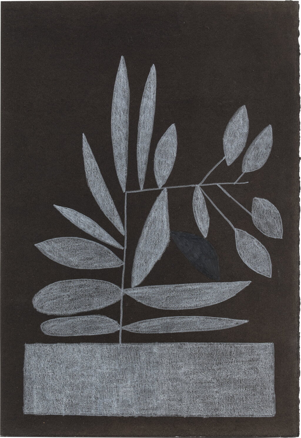View full screen - View 1 of Lot 204. Untitled (Tilted White).