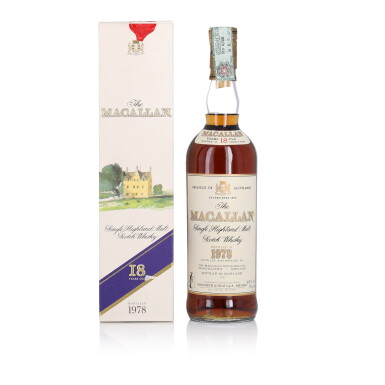 View full screen - View 1 of Lot 1014. The Macallan 18 Year Old 43.0 abv 1978 (1 bt 70cl).