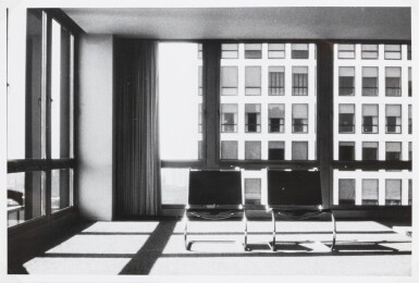 View full screen - View 1 of Lot 43. Mies van der Rohe. Apartment House, 860 Lake Shore Drive, Chicago, Illinois, 1950.