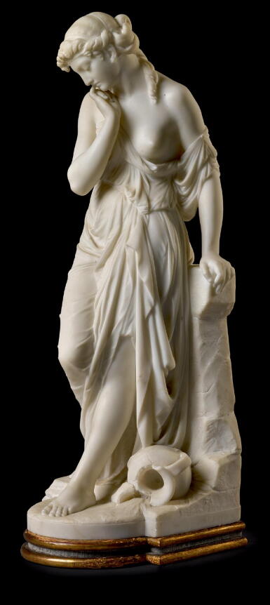 View full screen - View 1 of Lot 29. EMILE JOSEPH NESTOR CARLIER | LA CRUCHE CASSÉE (THE BROKEN JUG).