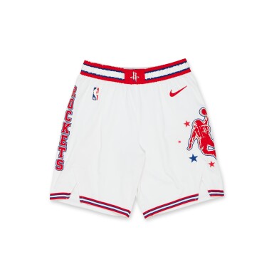 View full screen - View 1 of Lot 193. Aaron Holiday Houston Rockets 2023-2024 City Edition Shorts.