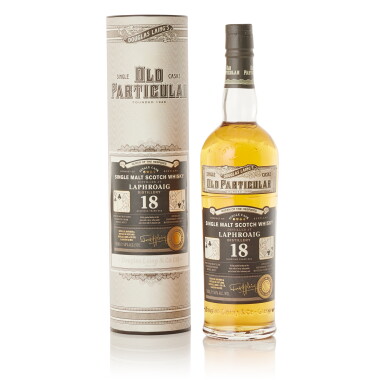 View full screen - View 1 of Lot 9526. Laphroaig Douglas Laing Old Particular 18 Year Old 50.0 abv 1998 (1 BT70).