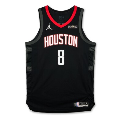 View full screen - View 1 of Lot 70. Jae’Sean Tate Houston Rockets 2026 NBA Playoffs Western Conference Round 1 Game Worn Statement Edition Jersey | Game 1 | Playoff Debut | Matched to 2 Games.