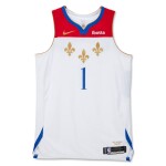 Zion Williamson New Orleans Pelicans 2020-2021 Game Worn Home Jersey