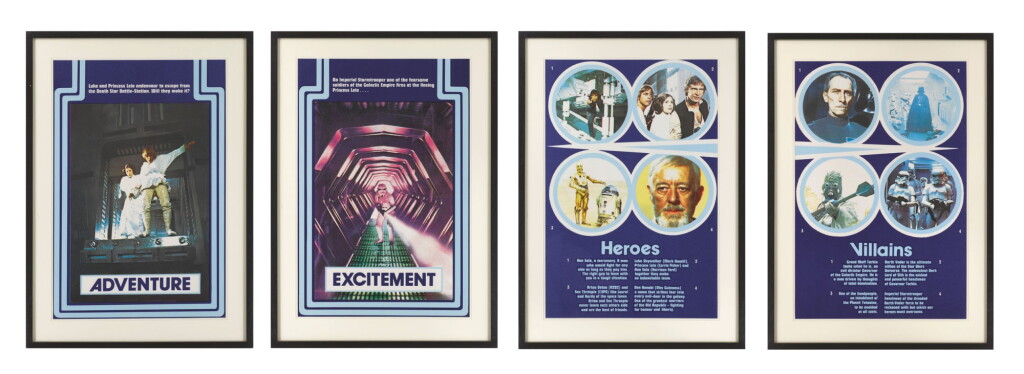 View full screen - View 1 of Lot 13. STAR WARS, SPECIAL ODEON CINEMA RELEASE POSTER, BRITISH, MARLER HALEY, 1977.