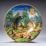Atelier de Guido Durantino (Fontana), provenant du service Salviati