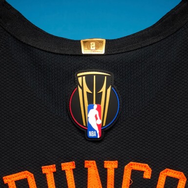 View full screen - View 1 of Lot 1. Jalen Brunson ‘NBA Cup Finals Championship Clinching’ New York Knicks 2025-2026 Game Worn Statement Edition Jersey | NBA Cup MVP.