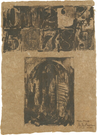 View full screen - View 1 of Lot 357. 0-9: One Plate (see ULAE 17).