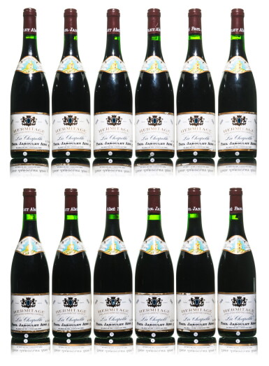 View full screen - View 1 of Lot 409. Hermitage, La Chapelle 1996 Paul Jaboulet Aîné (12 BT).