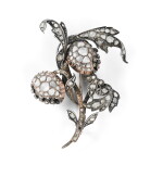 BROCHE DIAMANTS, DÉBUT DU 19ÈME SIÈCLE | DIAMOND BROOCH, EARLY 19TH CENTURY