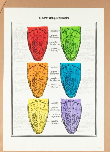 View full screen - View 1 of Lot 292. El Sentit del Gust del Color.