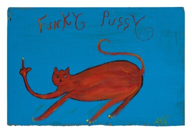 View full screen - View 1 of Lot 264. ARTHUR E. MOORE | FUNKY PUSSY.