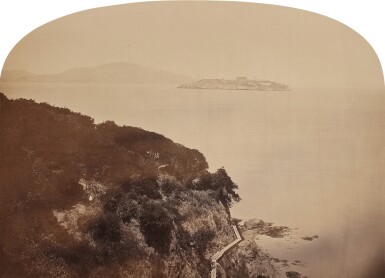 View full screen - View 1 of Lot 79. Alcatraz Island from Black Point, San Francisco.