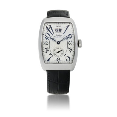 View full screen - View 1 of Lot 406. DUBEY & SCHALDENBRAND | DATE-SIXTY LIMITED EDITION STAINLESS STEEL WRISTWATCH WITH DATE CIRCA 2006.