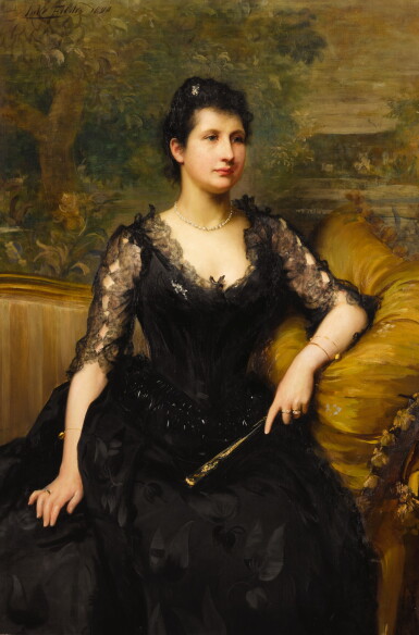 View full screen - View 1 of Lot 122. SIR SAMUEL LUKE FILDES, R.A. | MRS. ROBERT BORWICK.