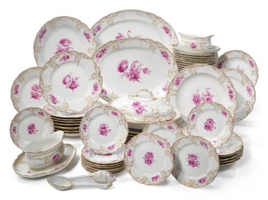 View full screen - View 1 of Lot 261. AN EXTENSIVE BERLIN (K.P.M) PART-DINNER SERVICE, CIRCA 1914-1918.