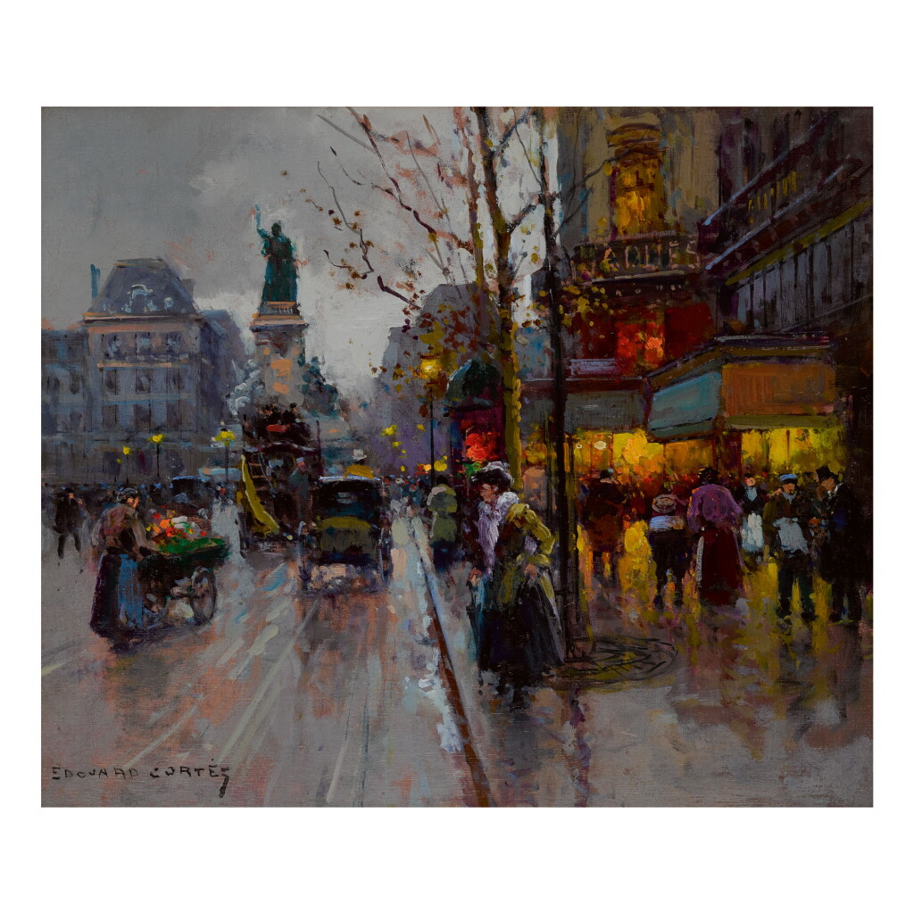 View full screen - View 1 of Lot 108. EDOUARD CORTÈS | PLACE DE LA RÉPUBLIQUE.