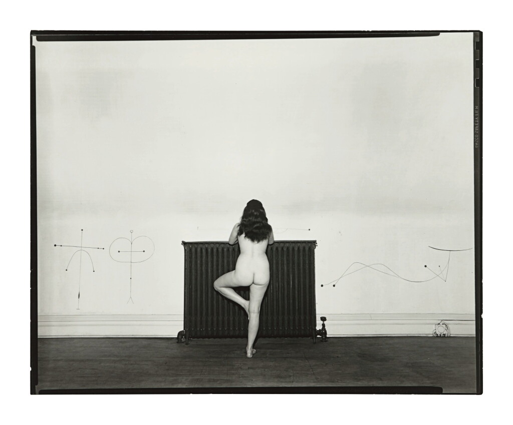 View full screen - View 1 of Lot 26. HARRY CALLAHAN | ELEANOR, CHICAGO (NUDE AT RADIATOR).