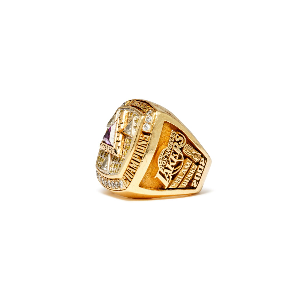 View full screen - View 1 of Lot 36. Los Angeles Lakers 2002 NBA Championship Ring.