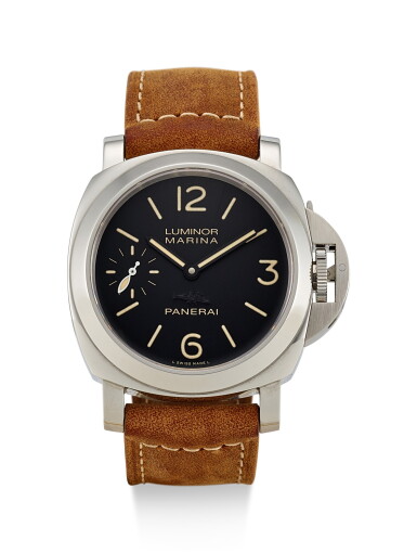 View full screen - View 1 of Lot 8034. Lot 8034 | PANERAI | LUMINOR MARINA, REFERENCE PAM00412, A LIMITED EDITION STAINLESS STEEL WRISTWATCH, MADE FOR THE HONG KONG MARKET, CIRCA 2010.
