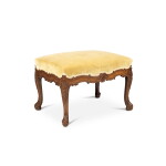 A George II Mahogany Stool, Mid-18th Century, attributed to Wright and Elwick