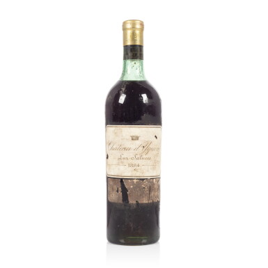 View full screen - View 1 of Lot 364. Château d'Yquem 1884 (1 BT).