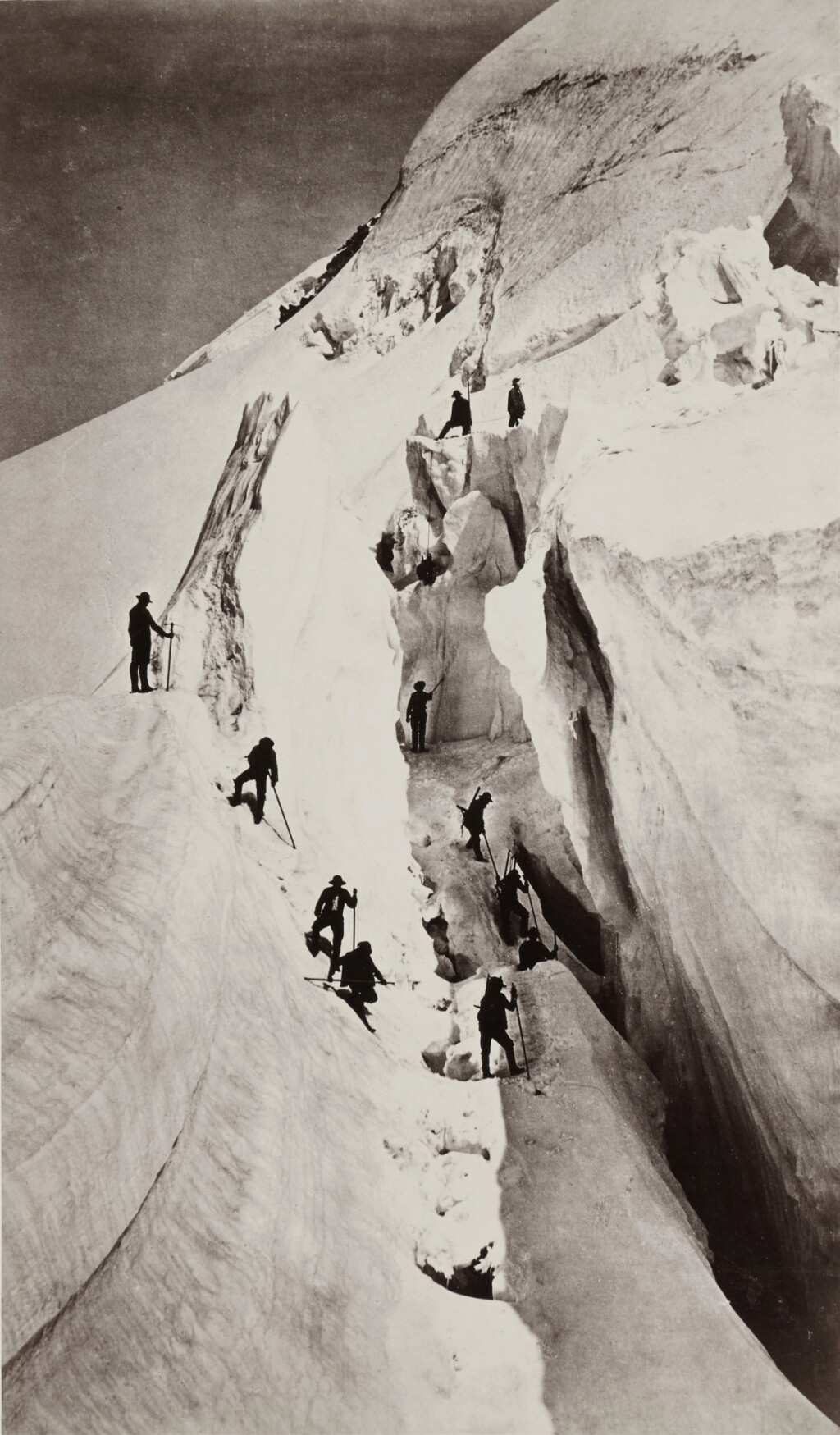 View full screen - View 1 of Lot 1023. Bisson, Auguste-Rosalie Bisson | The Ascent of Mont Blanc.