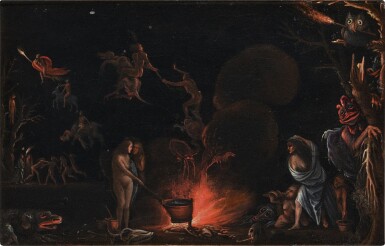 View full screen - View 1 of Lot 25. Witches Sabbath.