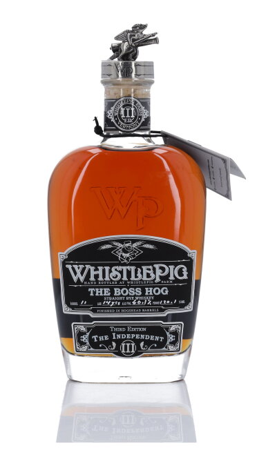 View full screen - View 1 of Lot 505. WhistlePig The Boss Hog 3rd Edition "The Independent" 14 Year Old 120.1 Proof NV (1 Bottle 75cl).