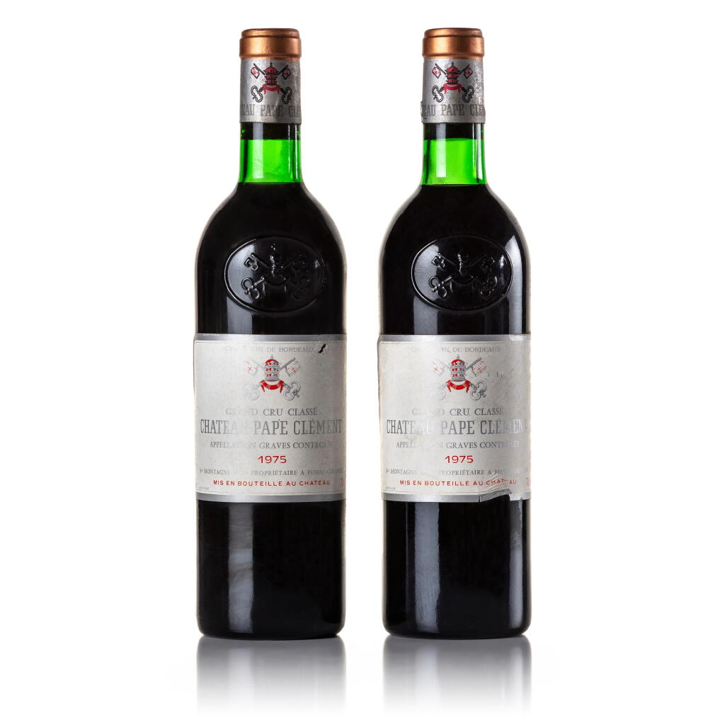 View full screen - View 1 of Lot 424. Château Pape Clément 1975 (2 BT).