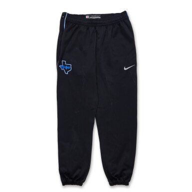 View full screen - View 1 of Lot 109. Brandon Williams Dallas Mavericks 2024 NBA Finals Game Issued Warm Up Pants.