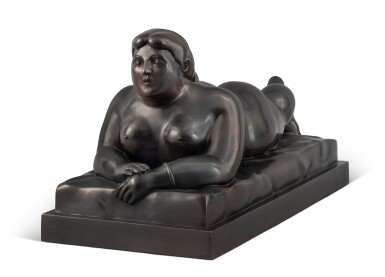 View full screen - View 1 of Lot 404. Donna sul letto.