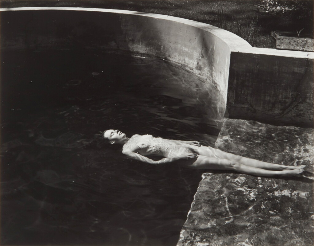 View full screen - View 1 of Lot 13. 'Nude Floating' (Charis in the Pool).