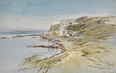 View full screen - View 1 of Lot 64. Fort of Ile Sainte Marguerite, Cannes.