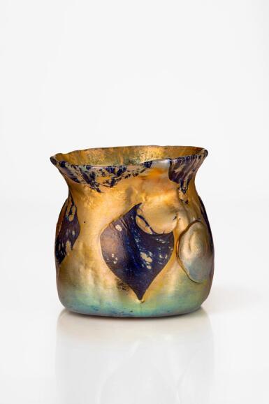 View full screen - View 1 of Lot 317. "Lava" Vase.