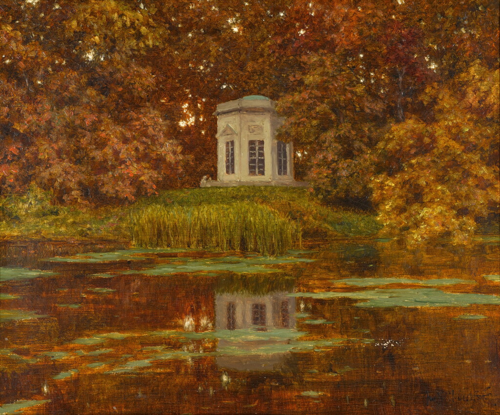 View full screen - View 1 of Lot 48. Pond in the Park at Versailles.
