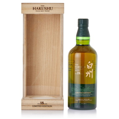 View full screen - View 1 of Lot 8257. 白州 The Hakushu 18 Year Old Limited Edition 43.0 abv NV (1 BT70).