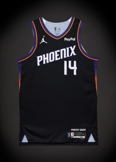 View full screen - View 1 of Lot 49. Koby Brea ‘Rookie Debut’ Phoenix Suns 2025-2026 Game Worn Statement Edition Jersey.