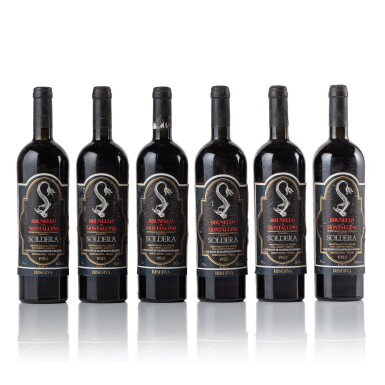 View full screen - View 1 of Lot 747. Brunello di Montalcino Riserva, Case Basse 1983 (6 BT).