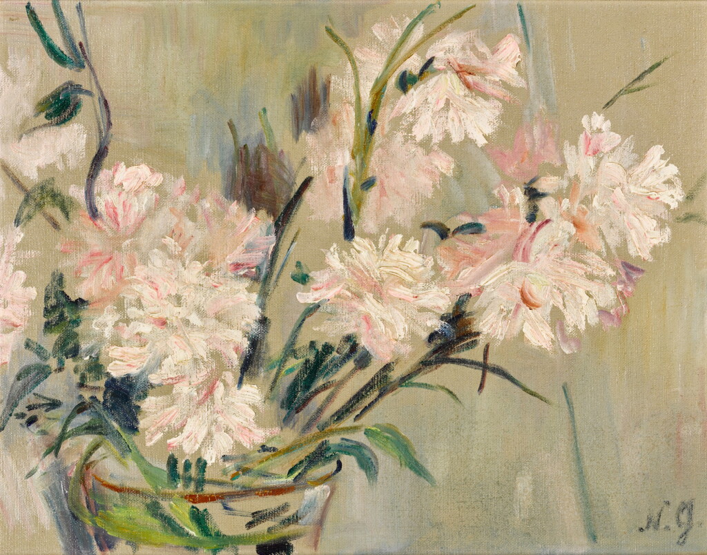 View full screen - View 1 of Lot 164. Still Life with Chrysanthemums.
