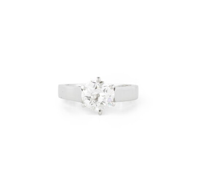 View full screen - View 1 of Lot 94. BAGUE DIAMANT | DIAMOND RING.