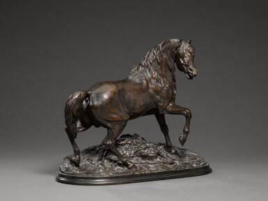 Voir en plein écran - Voir 1 du lot 76. Cheval Libre (Free Horse).