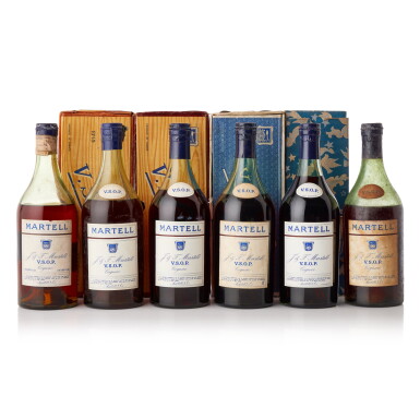 View full screen - View 1 of Lot 6572. Martell Cognac VSOP 40.0 abv NV (6 BT70).