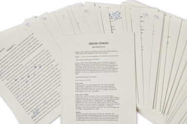 View full screen - View 1 of Lot 2. Neal Stephenson.