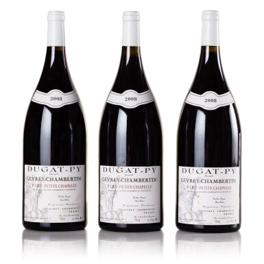 View full screen - View 1 of Lot 393. Gevrey Chambertin, Petite Chapelle, Vieilles Vignes 2008 Bernard Dugat-Py (3 MAG).