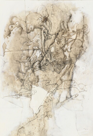 View full screen - View 1 of Lot 216. Christian d'Orgeix | Sans Titre.