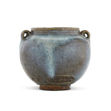 View full screen - View 1 of Lot 37. A 'Jun' handled jar, Jin / Yuan dynasty .