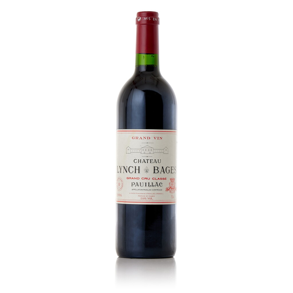 View full screen - View 1 of Lot 7802. Château Lynch Bages 1996 (1 BT).