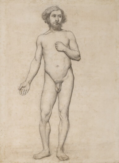 View full screen - View 1 of Lot 78. EDGAR DEGAS | HOMME DEBOUT.